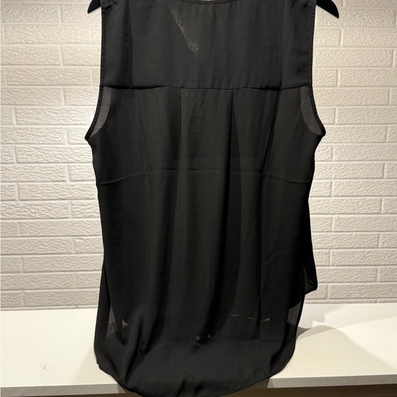 H&M Black Asymmetrical Relaxed Blouse - Picture 2 of 3